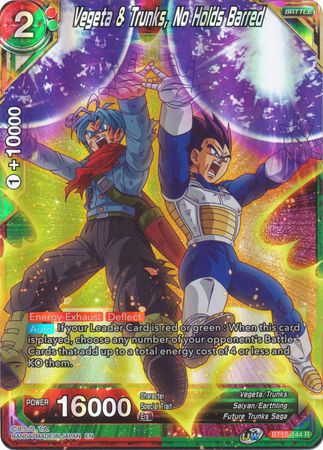 Vegeta & Trunks, No Holds Barred (BT10-144) [Rise of the Unison Warrior] | Amazing Games TCG
