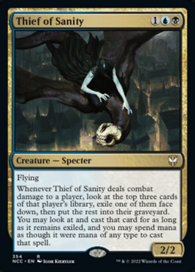 Thief of Sanity [Streets of New Capenna Commander] | Amazing Games TCG