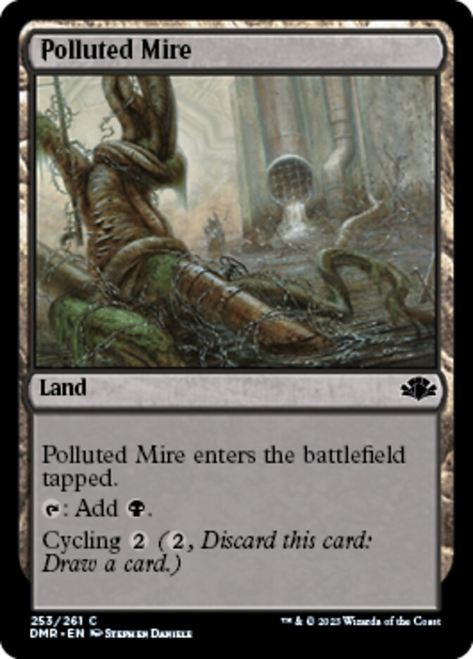 Polluted Mire [Dominaria Remastered] | Amazing Games TCG