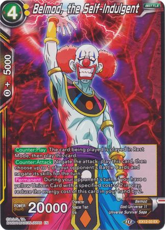 Belmod, the Self-Indulgent (EX12-03) [Universe 11 Unison] | Amazing Games TCG