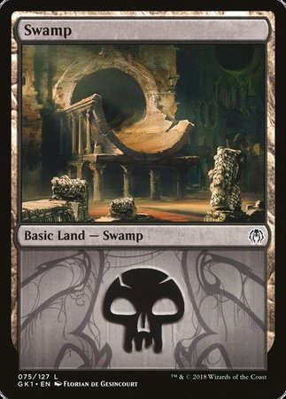 Swamp (75) [GRN Guild Kit] | Amazing Games TCG