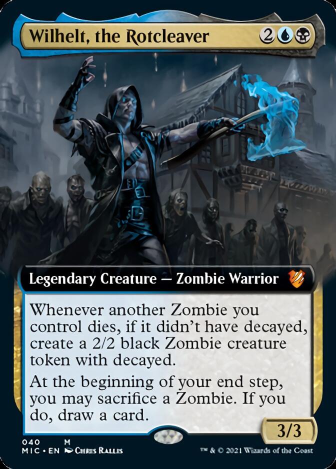 Wilhelt, the Rotcleaver (Extended) [Innistrad: Midnight Hunt Commander] | Amazing Games TCG