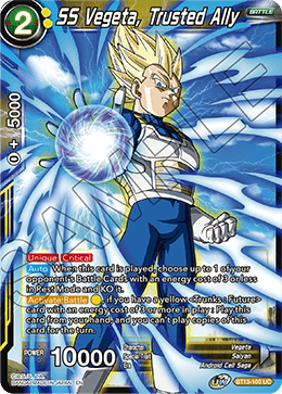 SS Vegeta, Trusted Ally (Uncommon) [BT13-100] | Amazing Games TCG