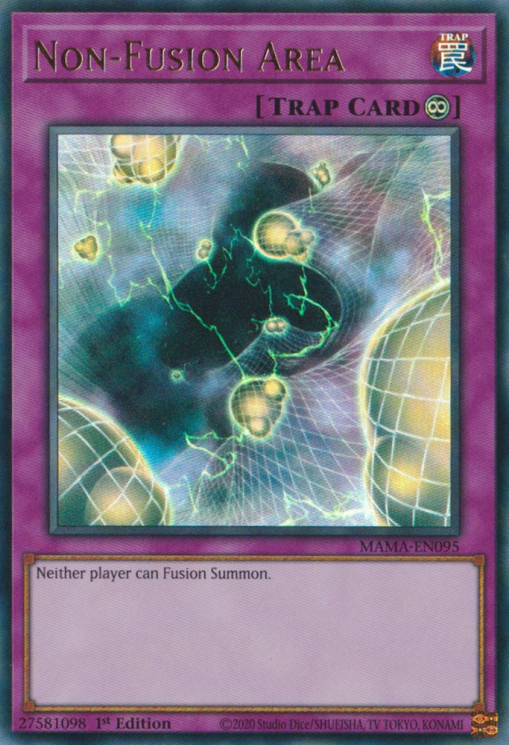 Non-Fusion Area [MAMA-EN095] Ultra Rare | Amazing Games TCG