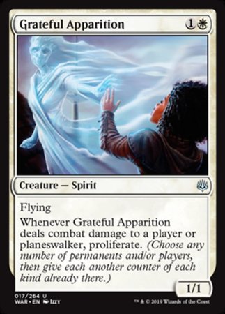 Grateful Apparition [War of the Spark] | Amazing Games TCG