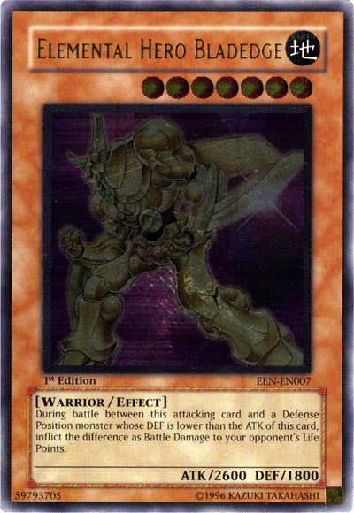 Elemental Hero Bladedge [EEN-EN007] Ultimate Rare | Amazing Games TCG