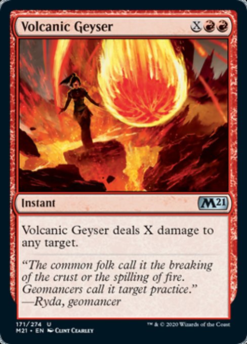 Volcanic Geyser [Core Set 2021] | Amazing Games TCG