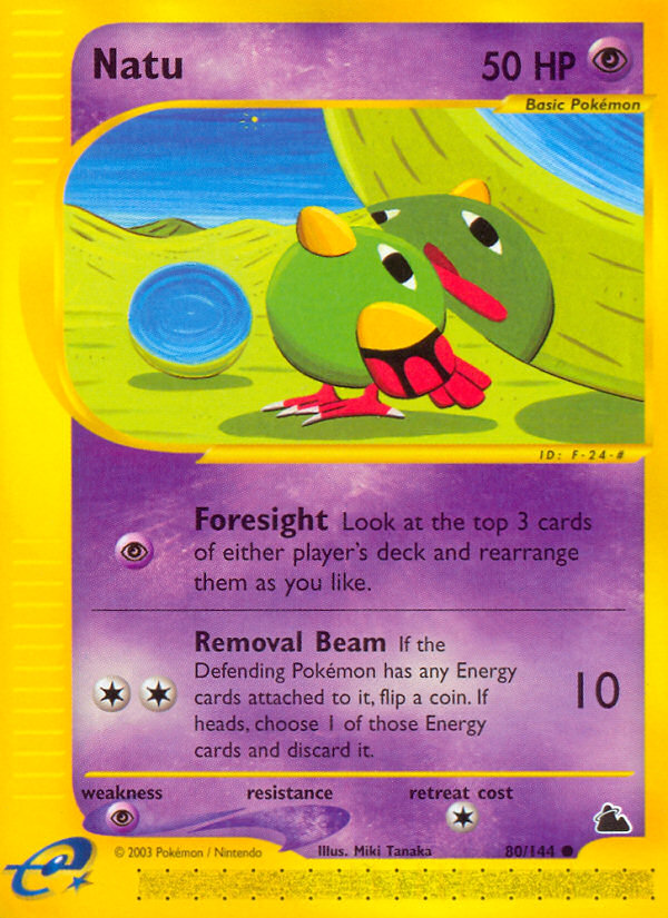 Natu (80/144) [Skyridge] | Amazing Games TCG