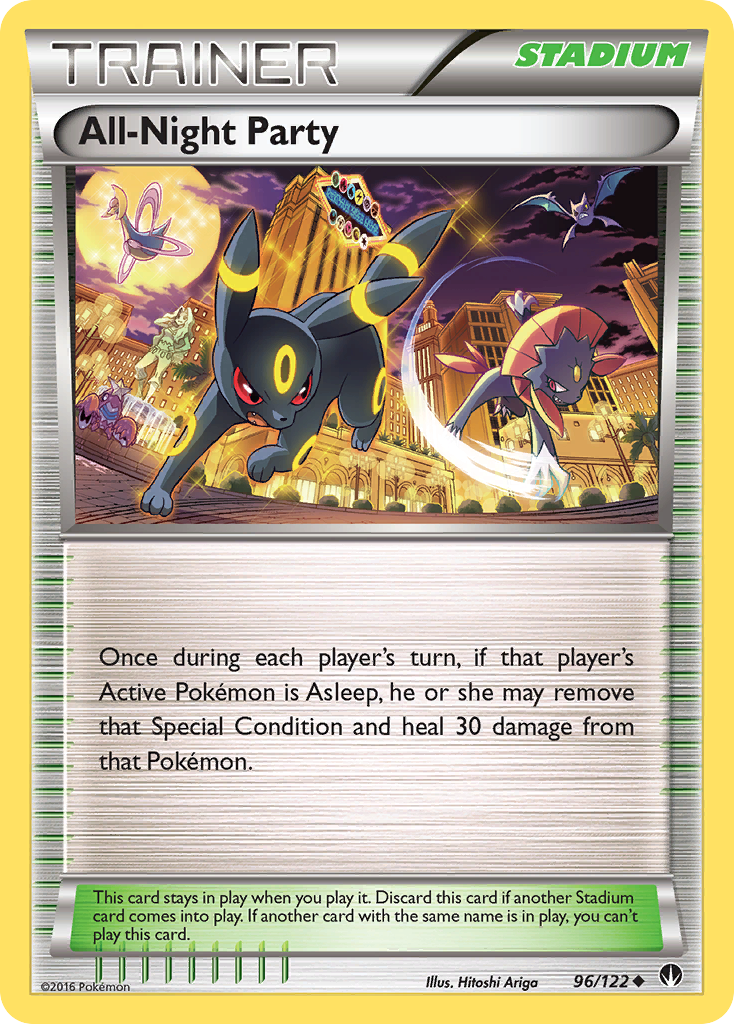 All-Night Party (96/122) [XY: BREAKpoint] | Amazing Games TCG