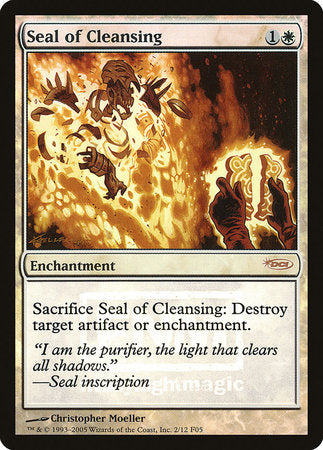 Seal of Cleansing [Friday Night Magic 2005] | Amazing Games TCG