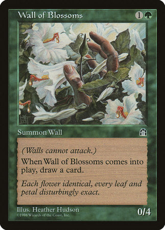 Wall of Blossoms [Stronghold] | Amazing Games TCG