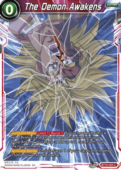 The Demon Awakens [BT15-025] | Amazing Games TCG