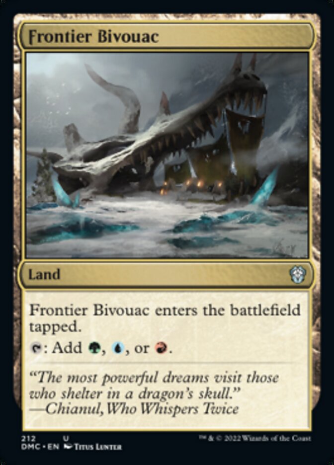 Frontier Bivouac [Dominaria United Commander] | Amazing Games TCG