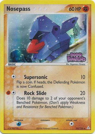 Nosepass (25/110) (Stamped) [EX: Holon Phantoms] | Amazing Games TCG