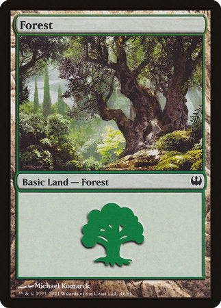 Forest (46) [Duel Decks: Knights vs. Dragons] | Amazing Games TCG