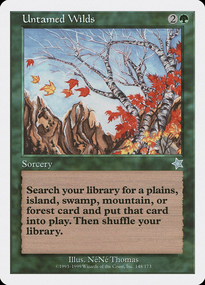 Untamed Wilds [Starter 1999] | Amazing Games TCG