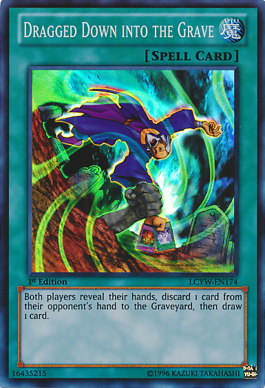 Dragged Down into the Grave [LCYW-EN174] Super Rare | Amazing Games TCG