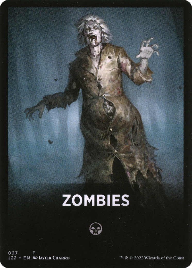 Zombies Theme Card [Jumpstart 2022 Front Cards] | Amazing Games TCG