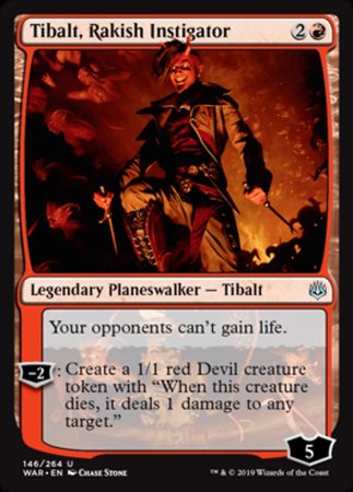 Tibalt, Rakish Instigator [War of the Spark] | Amazing Games TCG