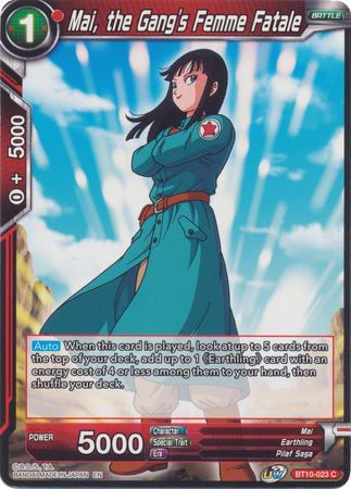 Mai, the Gang's Femme Fatale (BT10-023) [Rise of the Unison Warrior 2nd Edition] | Amazing Games TCG