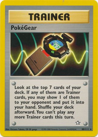 PokeGear (88/111) [Neo Genesis Unlimited] | Amazing Games TCG