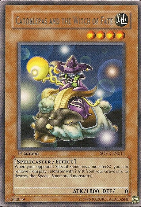 Catoblepas and the Witch of Fate [SOVR-EN014] Rare | Amazing Games TCG