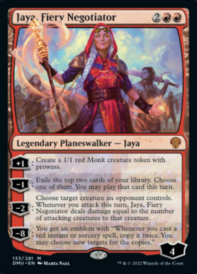 Jaya, Fiery Negotiator [Dominaria United] | Amazing Games TCG