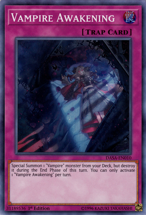 Vampire Awakening [DASA-EN010] Super Rare | Amazing Games TCG