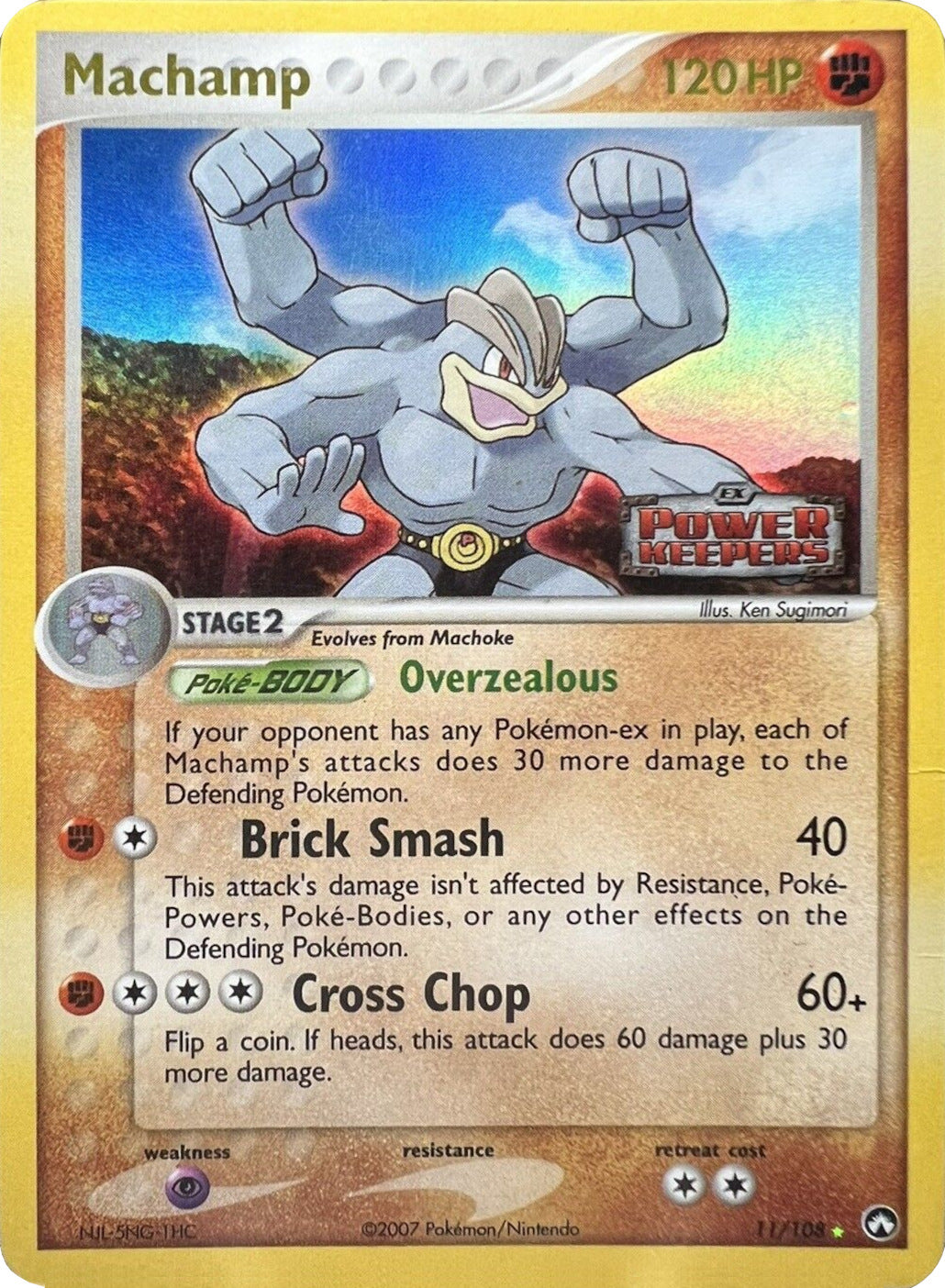 Machamp (11/108) (Stamped) [EX: Power Keepers] | Amazing Games TCG