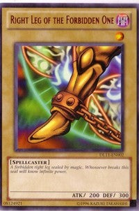 Right Leg of the Forbidden One (Red) [Duelist League Promo] [DL11-EN002] | Amazing Games TCG