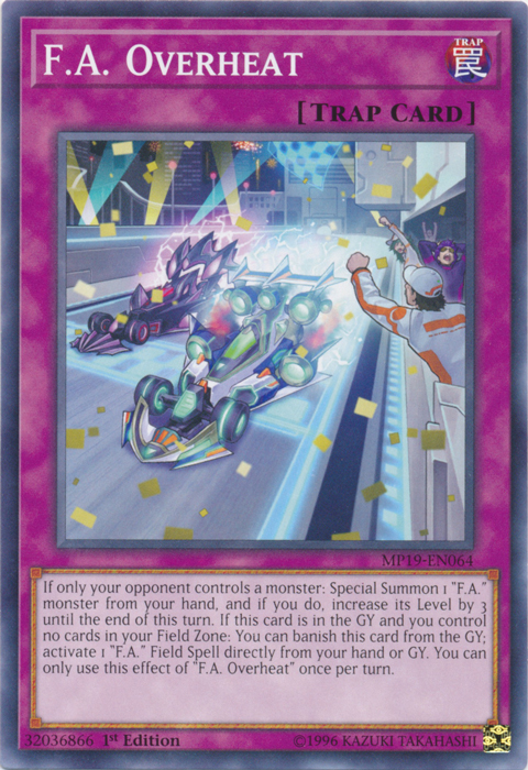 F.A. Overheat [MP19-EN064] Common | Amazing Games TCG