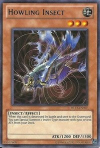 Howling Insect (Blue) [Duelist League Promo] [DL13-EN007] | Amazing Games TCG