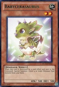 Babycerasaurus (Green) [Duelist League Promo] [DL13-EN012] | Amazing Games TCG