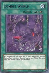 Zombie World (Blue) [Duelist League Promo] [DL13-EN017] | Amazing Games TCG