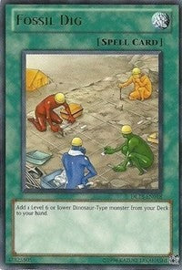 Fossil Dig (Green) [Duelist League Promo] [DL13-EN018] | Amazing Games TCG