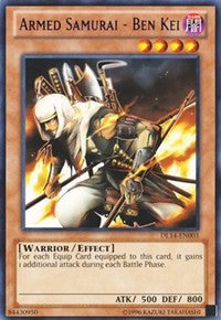 Armed Samurai - Ben Kei (Purple) [Duelist League Promo] [DL14-EN003] | Amazing Games TCG