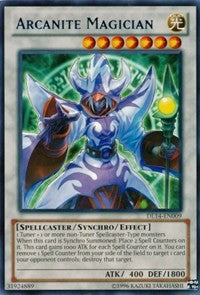 Arcanite Magician (Blue) [Duelist League Promo] [DL14-EN009] | Amazing Games TCG