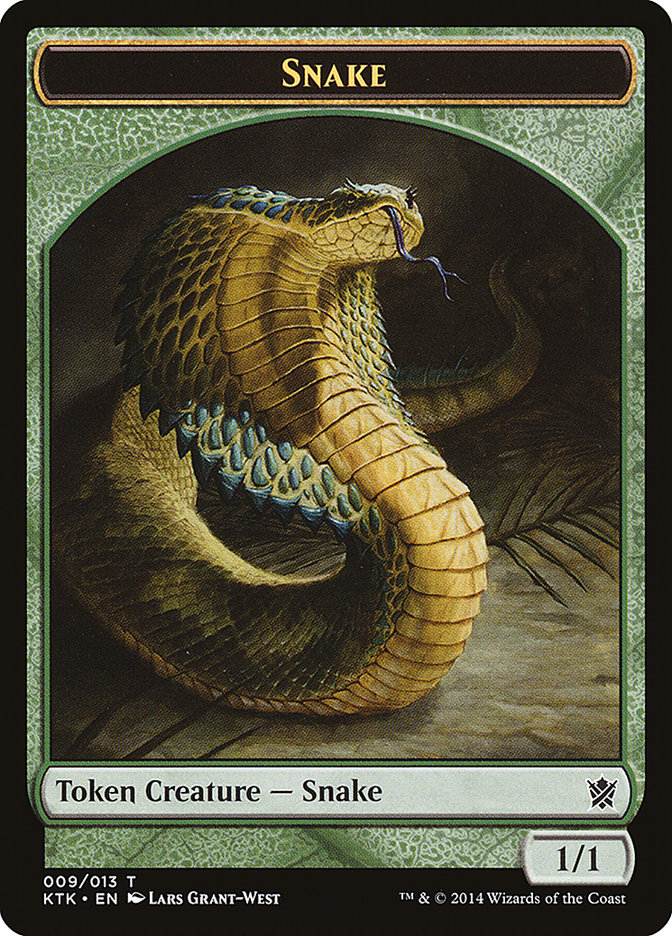 Snake [Khans of Tarkir Tokens] | Amazing Games TCG