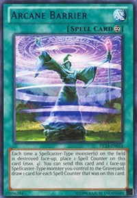 Arcane Barrier (Blue) [Duelist League Promo] [DL14-EN014] | Amazing Games TCG