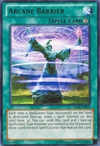 Arcane Barrier (Green) [Duelist League Promo] [DL14-EN014] | Amazing Games TCG