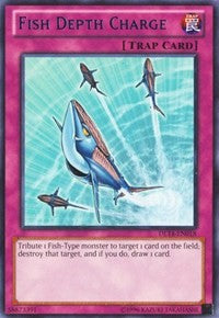 Fish Depth Charge (Blue) [Duelist League Promo] [DL14-EN018] | Amazing Games TCG