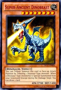 Super-Ancient Dinobeast (Red) [Duelist League Promo] [DL17-EN004] | Amazing Games TCG