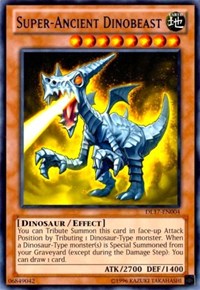 Super-Ancient Dinobeast (Blue) [Duelist League Promo] [DL17-EN004] | Amazing Games TCG