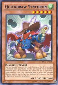 Quickdraw Synchron (Blue) [Duelist League Promo] [DL17-EN008] | Amazing Games TCG