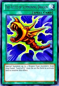 The Flute of Summoning Dragon (Blue) [Duelist League Promo] [DL17-EN013] | Amazing Games TCG