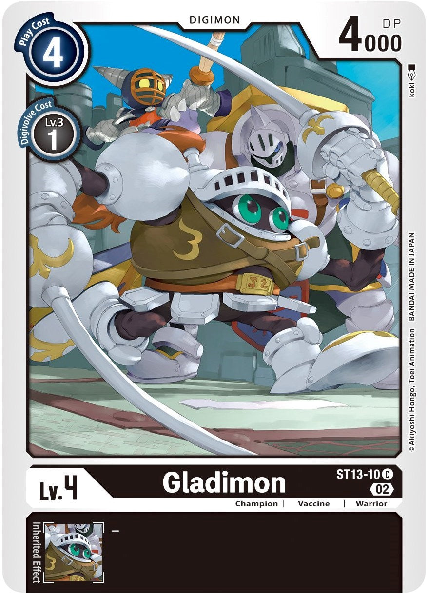 Gladimon [ST13-10] [Starter Deck: Ragnaloardmon] | Amazing Games TCG