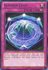 Summon Limit (Blue) [Duelist League Promo] [DL17-EN018] | Amazing Games TCG