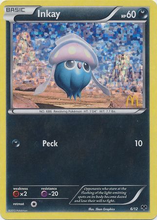 Inkay (6/12) [McDonald's Promos: 2014 Collection] | Amazing Games TCG