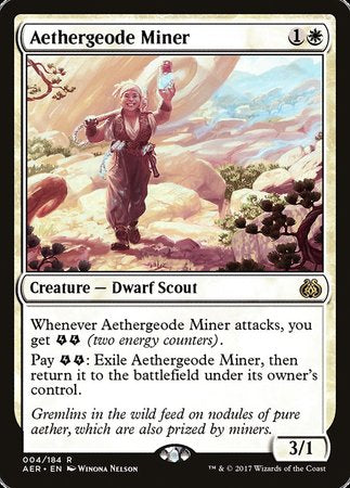 Aethergeode Miner [Aether Revolt] | Amazing Games TCG