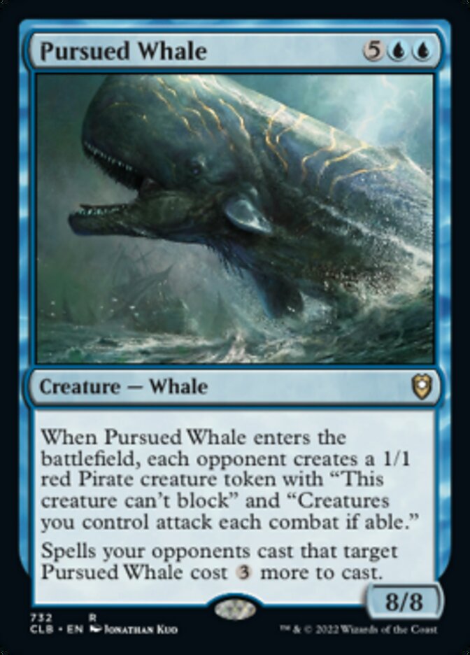 Pursued Whale [Commander Legends: Battle for Baldur's Gate] | Amazing Games TCG